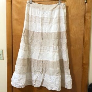 Vintage Early 00s Old Navy Boho Peasant Skirt - Women's 10